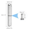uxcell Weld Barrel Hinges,10 Pack 3" Long 5/8" Diameter -