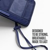 VENTURE 4TH Passport Holder Neck Wallet with RFID Blocking Nylon