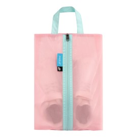 pack all Shoe Case, Children's Shoe Bag, Shoe Holder, Elementary School Students, Waterproof, Zippered Storage Bag, Cute, Boys and Girls, Nursery School, Kindergarten Entrance Goods, Pink