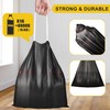 15L Garbage Bags Drawstring 120 Count, Strong Small Garbage Bag
