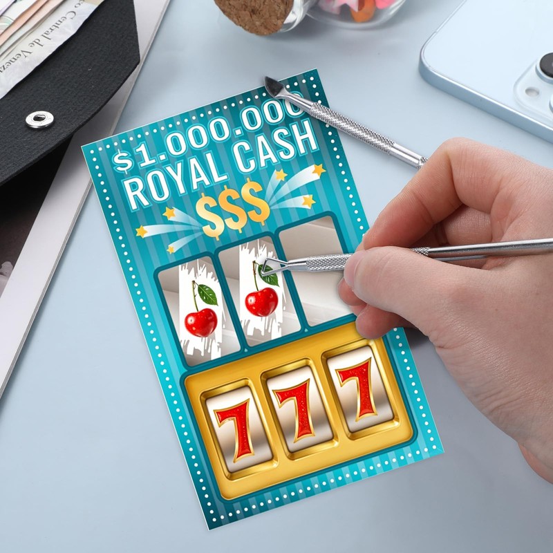 2pcs Lottery Ticket Scratcher Tool Scratcher Tool Scratch Off Stickers