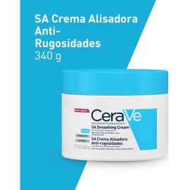 CeraVe  Crema con Ácido Salicílico Alisadora Anti-Rugosidades Piel Seca 340 g