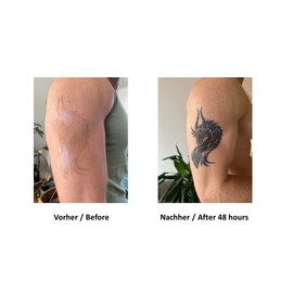 GZ015x2 Temporary Dragon Tattoo Semi-Permanent Tattoo Long-Lasting Dragon Tattoo 2 Sheets