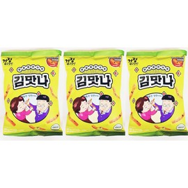 Korean Snack, Brs Seaweed Snack,160g, Pack of 3