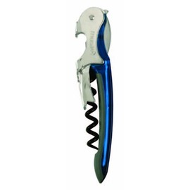 Murano Waiter's Corkscrew, Translucent Colors (Blue) by Franmara