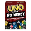 Mattel UNO No Mercy Juego de Cartas 7 Años