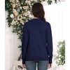 Anelune Women's Cardigans Button Down V Neck Casual Sweater Open