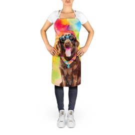 Chocolate Labrador Hippie Dawg Apron - Stylish & Durable Kitchen Accessory