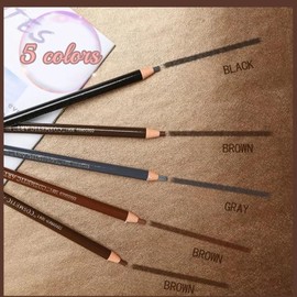 Waterproof Eyebrows Pencils,Microblading Augenbrauenstift,Kit Permanent Eye Brow Liners,Tattoo Makeup And Microblading Supplies,Peel Brow Pencils,Makeup Augenbrauenstift,Wasserfeste Augenbrauenstifte
