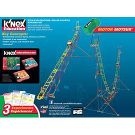 K'NEX Education ‒ STEM Explorations: Roller Coaster Building Set – 546 Pieces – Ages 8+ Construction Education Toy