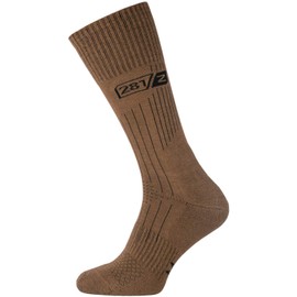 281Z Military Lightweight Boot Socks - Tactical Trekking Hiking - Outdoor Athletic Sport (Coyote Brown)(X-Small 1 Pair)