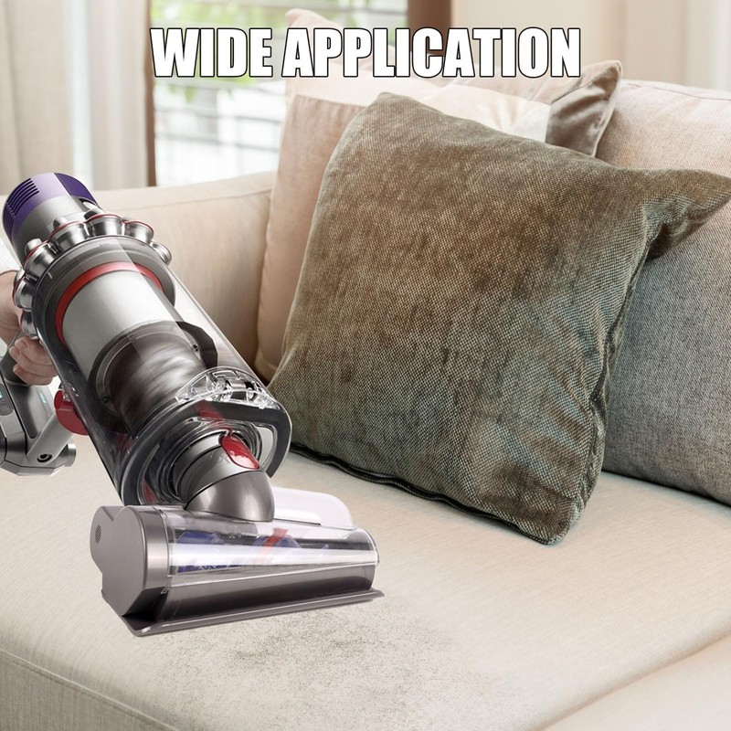 URSMT Upgrade Anti-Tangle Mini Motorized Brush Head Compatible with Dyson