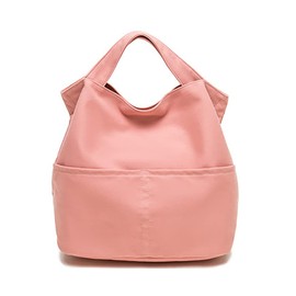 BININBOX Isothermal Bag Lunch Bag Fresh Bento Lunch Bag Picnic Bag Travel Portable and Chic (Pink)