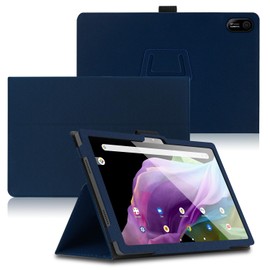 Keihok Case for Acer Iconia Tab P10 10.4 inch Tablet Cover with Hand Strap and Pencil Holder, Folding Stand Flip Case for Acer Iconia Tab P10. (Dark Blue)