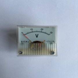 호환 91C4 전류계 DC 아날로그 1mA 5mA 2A 3A 패널 기계식 포인터 유형 측정기 [03 0-10A] Compatible 91C4 Current Meter DC Analog 1mA 5mA 2A 3A Panel Mechanical Pointer Type Meter [03 0-10A]