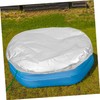 BESPORTBLE Inflatable Pool Protection Cover Round Reusable Dust Cover Stylish
