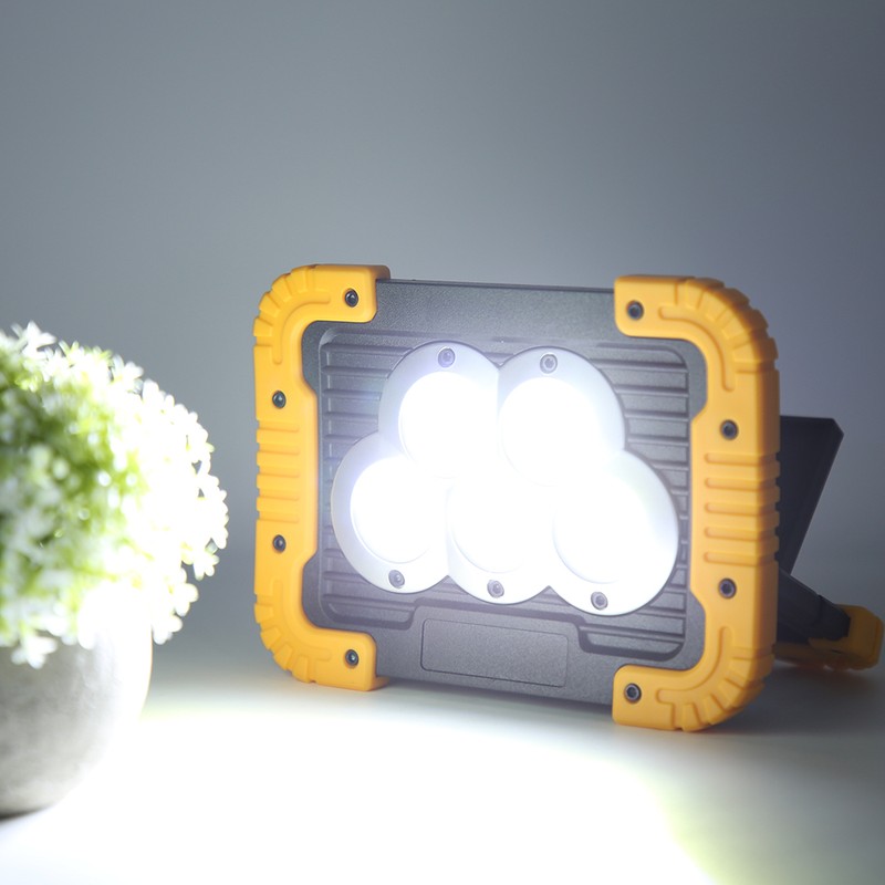 Mini Solar Light Multi Functional COB Working Lamp Portable Camping