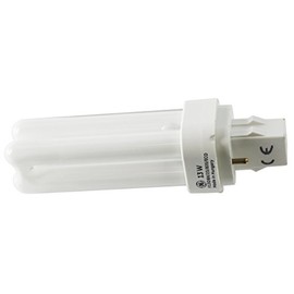 GE 97588 - F13DBX23/835/ECO - 13 Watt Quad-Tube Compact Fluorescent Light Bulb, 2 Pin, 3500K