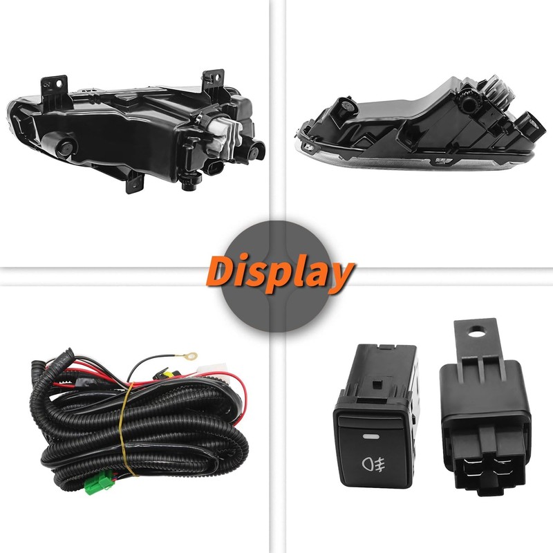 Aspaton Fog Fights Assembly Compatible with Frontier 2022-2024 with Switch