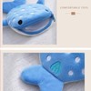 Cute Plush Shark Shape Coin Purse For Women Whale Shape