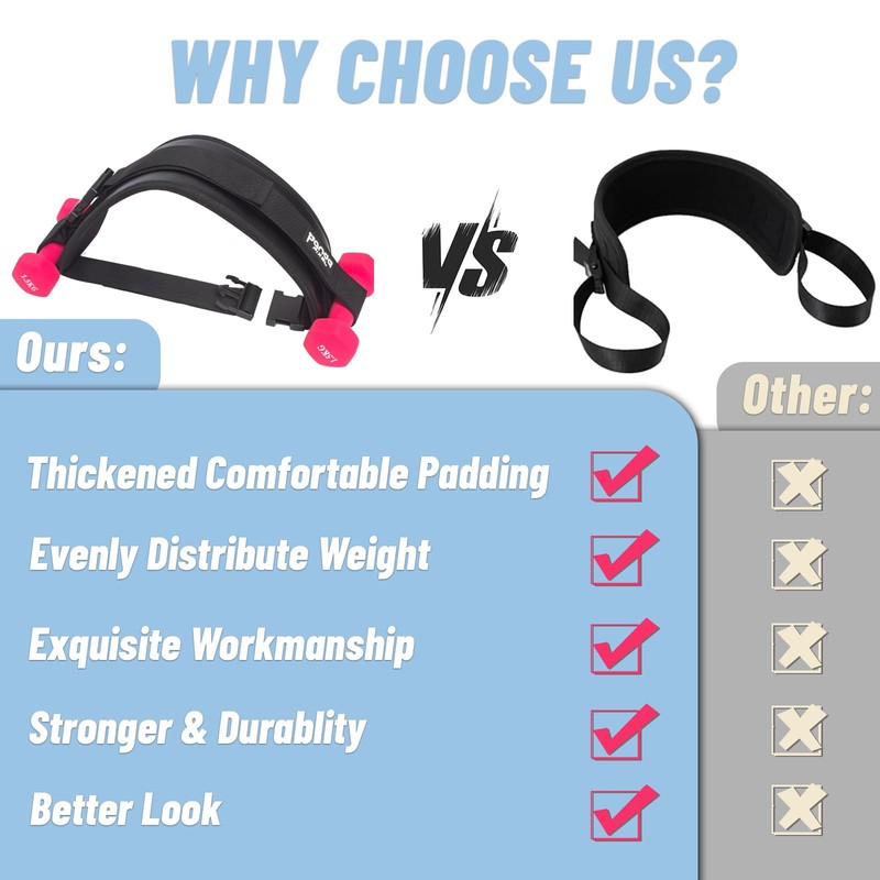 Hip Thrust Belt, Pixel Panda Hip Thrust Band, Portable Hip