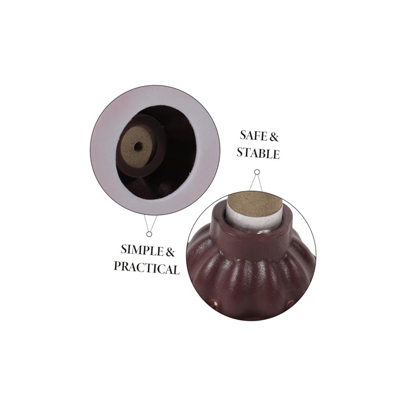 FOMIYES 50 Palitos De Moxa Sin Humo Con Base Moxibustin