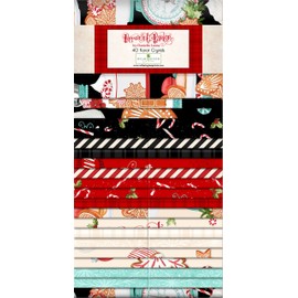 Wilmington Peppermint Parlor by Danielle Leone 840 727 840 Peppermint Parlor 2 1/2" Strips