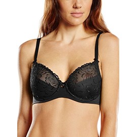 Triumph Damen BH, Modern Splendour W , Gr. 75B (Herstellergröße: 34B), Schwarz