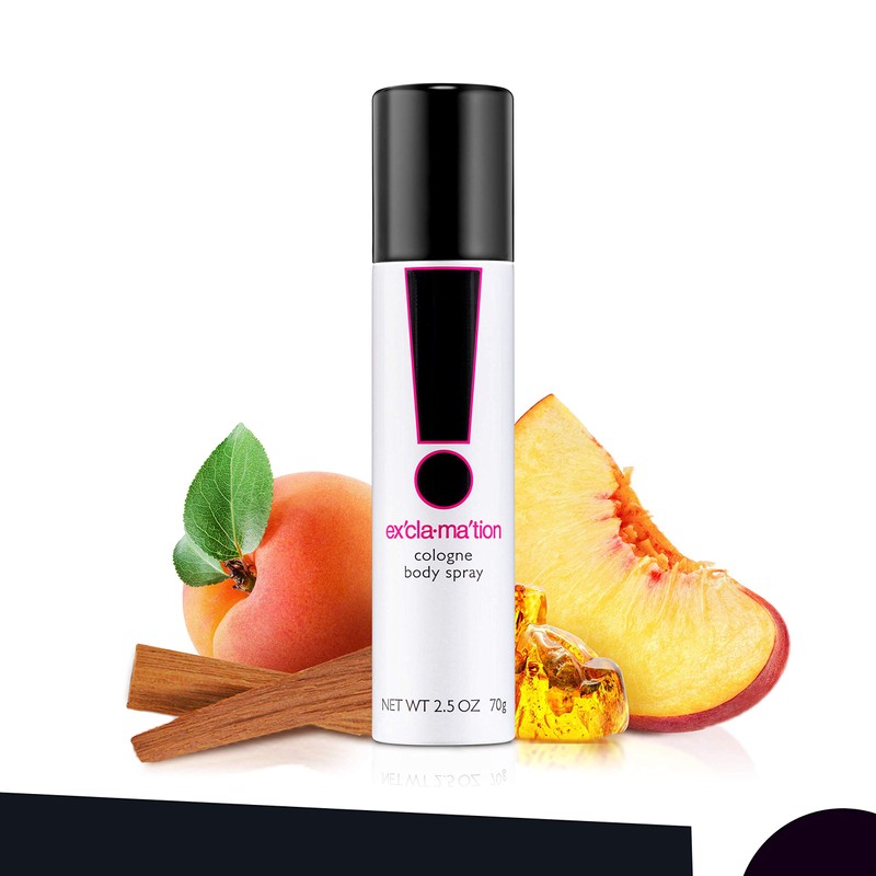 Exclamation Cologne Spray, Vegan Formula, Body Spray, Floral Scent, Spicy