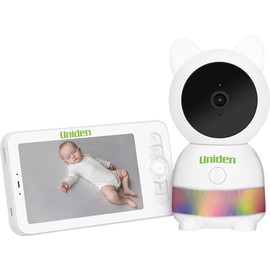 Uniden BW6181R -Super HD 5” Smart Baby Camera/Monitor with Smartphone Access and Customisable Animated Night Light