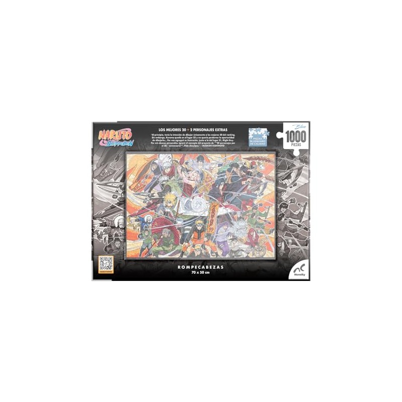 NOVELTY Rompecabezas Coleccionable Premium Naruto 99