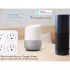 eco4life smart WIFI Wall Tap Plug, Surge Protector, 4 Outlet