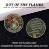 Veteran 1 Year Sobriety Coin, Clean & Sober AA Chips