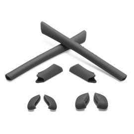 Eye Opening Stuff Replacement Earsocks & Nosepiece Rubber Kits Compatible with Oakley Half Jacket/Half Jacket XLJ Sunglasses - Grey