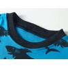 Dolphin&Fish Boys Short Pajamas 100% Cotton Shark Summer Toddler Pjs
