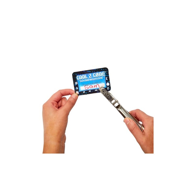 Really Good Stuff Cool 2 Code Punch Cards - 70