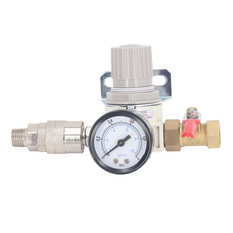 3/8in NPT Air Compressor Regulator with 0 to 1 MPa