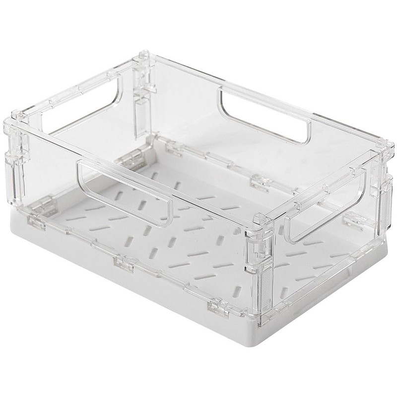 Rosenstein & Söhne Stacking Box: Set of 4 Foldable Fridge