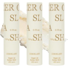 Zeroslash Bálsamo Labial Vegano Con Manteca De Karité Y Escualano(0.13 Oz)– Bálsamo Labial Hidratante Para Labios Secos Y Agrietados Cuidado Labial Vegetal Con 6 Aceites Naturales Mascarilla
