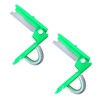 Mipcase 2pcs Thumb Cutters Ergonomic Garden Pruners for Safe Fruit