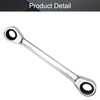 Utoolmart Ratcheting Wrench, 14mm x 17mm Metric Double Box End