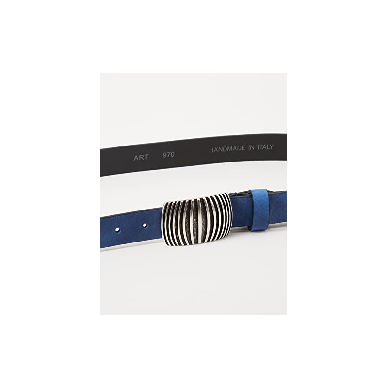 MGM Women's Belt - Blue - Blau (blau) - XL