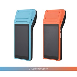 All in One Handheld PDA Printer Smart POS Terminal Wireless Portable Printers Intelligent Payment Terminal Function BT/ WiFi/ USB OTG/ 3G Communication