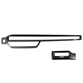 GearUp Dashboard Center Console AC Vent Trim Cover for Honda Civic Sedan Hatchback LX EX EX-L Sport Touring 2022 2023 2024 2025 Carbon Fiber Printing