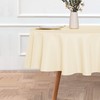 sancua Round Tablecloth - 48 Inch - Water Resistant Spill