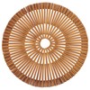 Westmark Bamboo Placemat Handmade Round Diameter 38 cm Bamboo Saleen