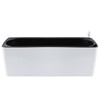 Skelang 2-Pack Self Watering Planter, Rectangle Flower Pot with Water