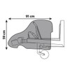 AutoScheich® Universal Protective Cover for Trailer Tow Bar Overrun Device