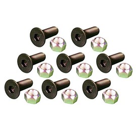 8 - Cat/Bobcat Style Cutting Edge Bolts - 159-2953 - 5/8" x 2.5" Alternative