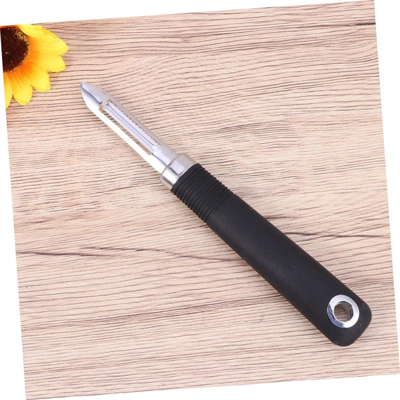 GRIRIW Multifunctional Non Swivel Stainless Steel Peeler for Fruits Vegetables